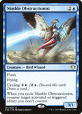 MTG - Commander 2020 - Nimble Obstructionist - Anime Card Craze