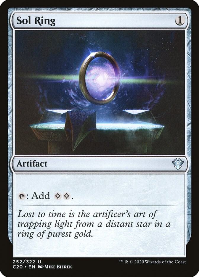 MTG - Commander 2020 - Sol Ring - Anime Card Craze
