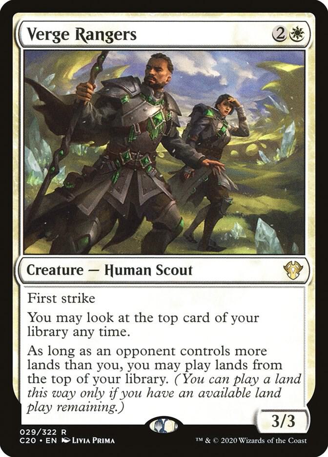 MTG - Commander 2020 - Verge Rangers - Anime Card Craze