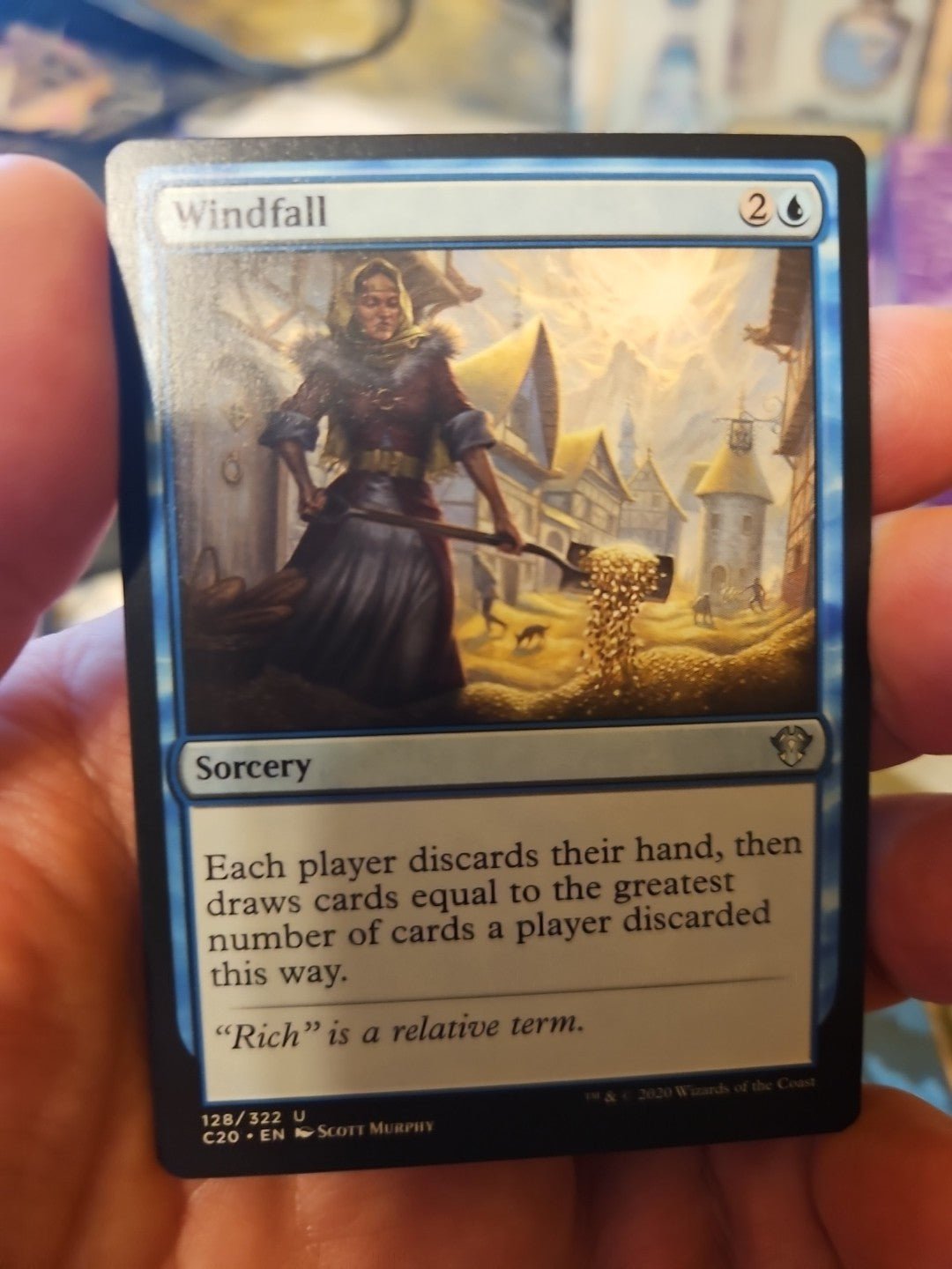 MTG - Commander 2020 - Windfall - Anime Card Craze
