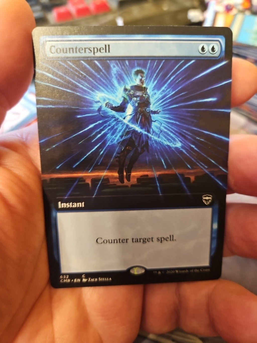 MTG - Commander Legends - Counterspell - Extended Art - NM - NF - Anime Card Craze