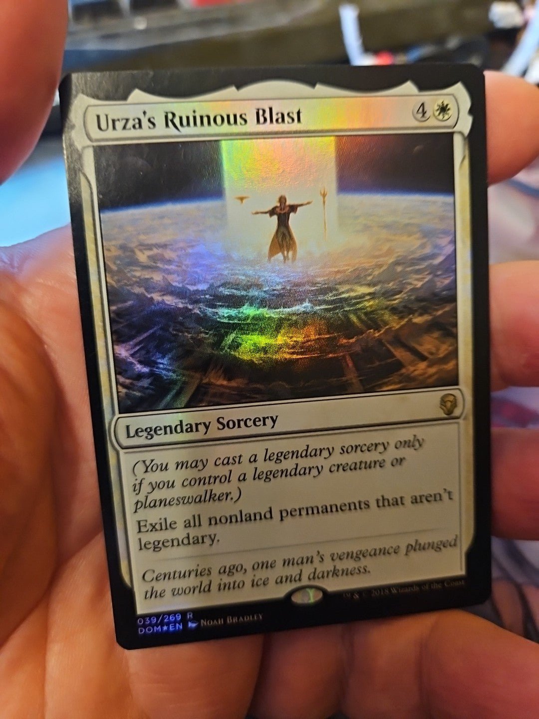 MTG - Dominaria - Urza's Ruinous Blast - NM - Foil - Anime Card Craze