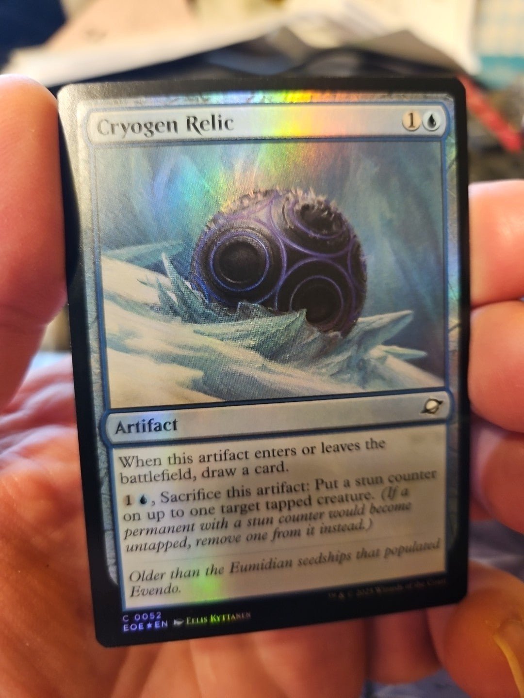 MTG - Edge of Eternites - Cryogen Relic - NM - Foil - Anime Card Craze