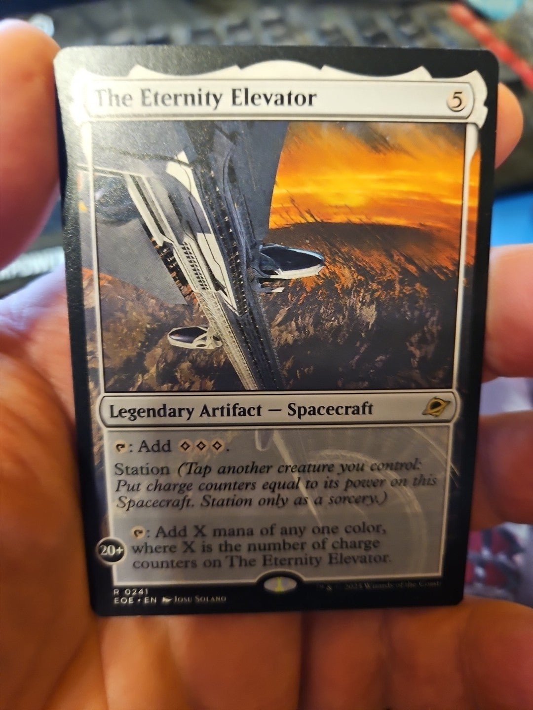 MTG - Edge of Eternites - The Eternity Elevator - NM - NF - Anime Card Craze