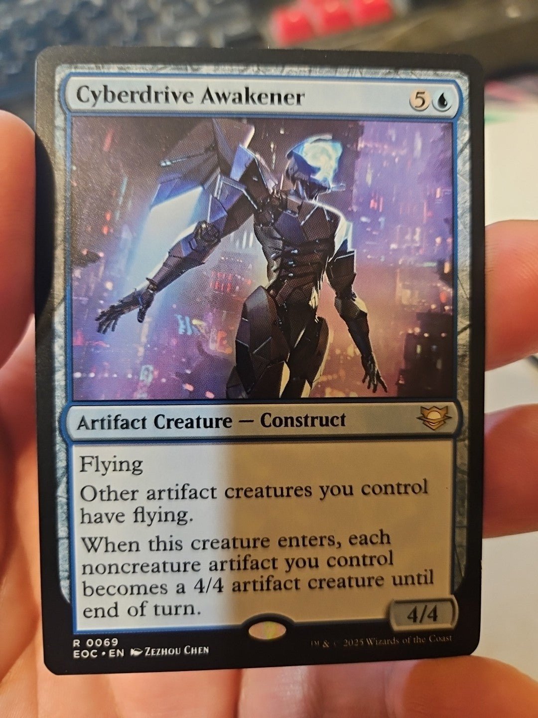 MTG - Edge of Eternities - Cyberdrive Awakener - NM - NF - Anime Card Craze