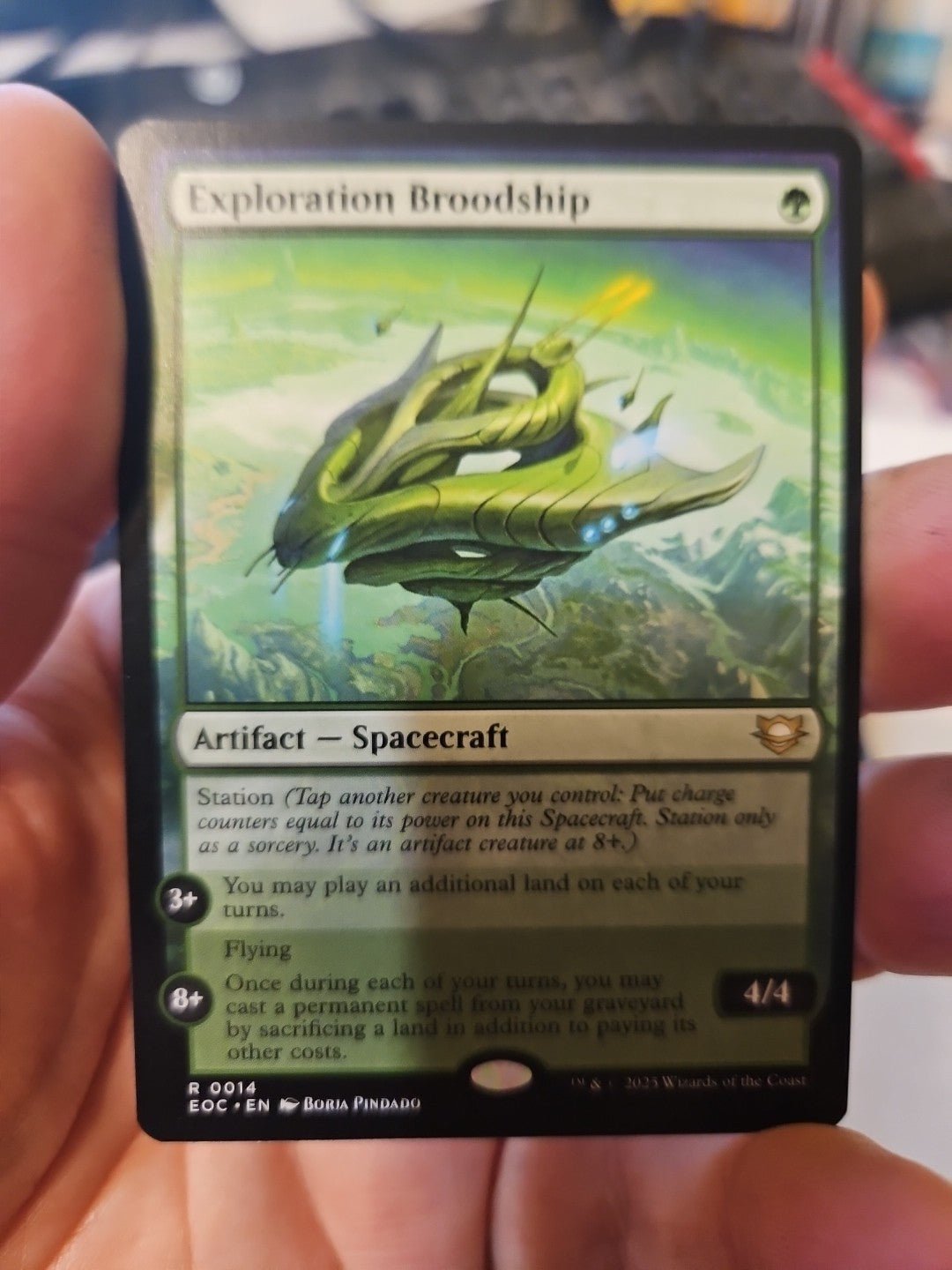 MTG - Edge of Eternities - Exploration Broodship - NM - NF - Anime Card Craze