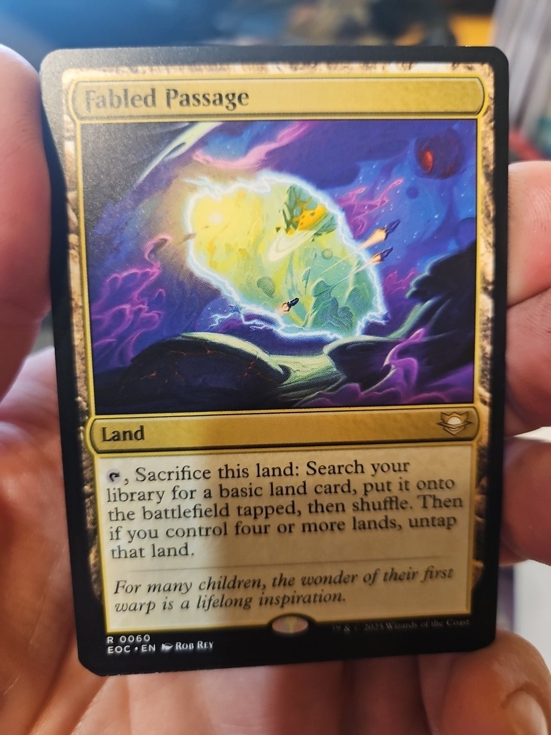 MTG - Edge of Eternities - Fabled Passage - NM - NF - Anime Card Craze