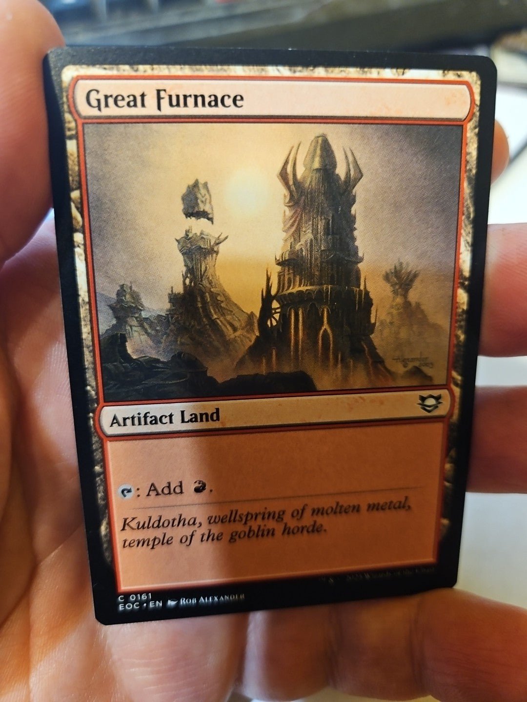 MTG - Edge of Eternities - Great Furnace - NM - NF - Anime Card Craze