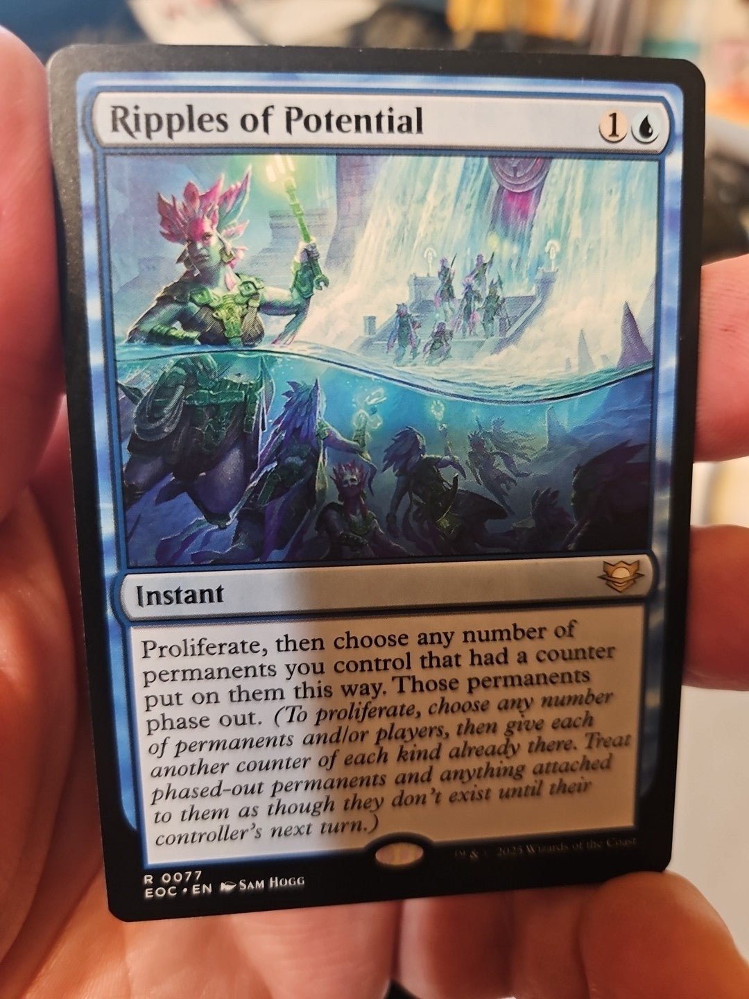 MTG - Edge of Eternities - Ripples of Potential - NM - NF - Anime Card Craze