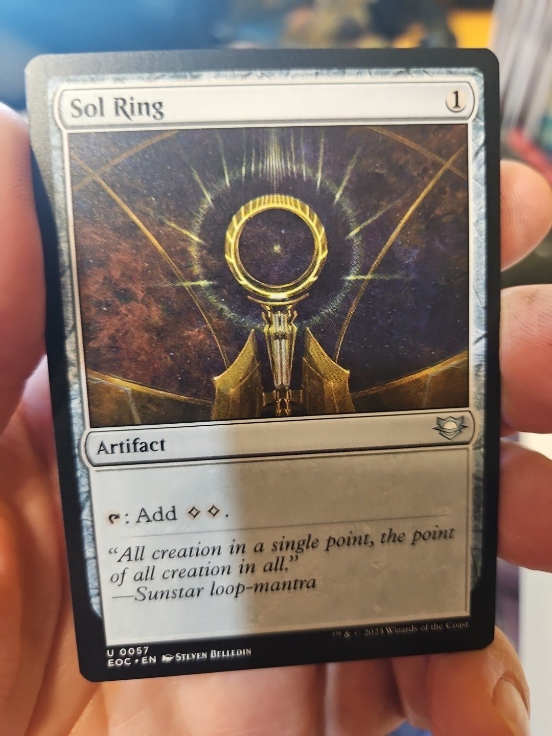 MTG - Edge of Eternities - Sol Ring - NM - NF - Anime Card Craze