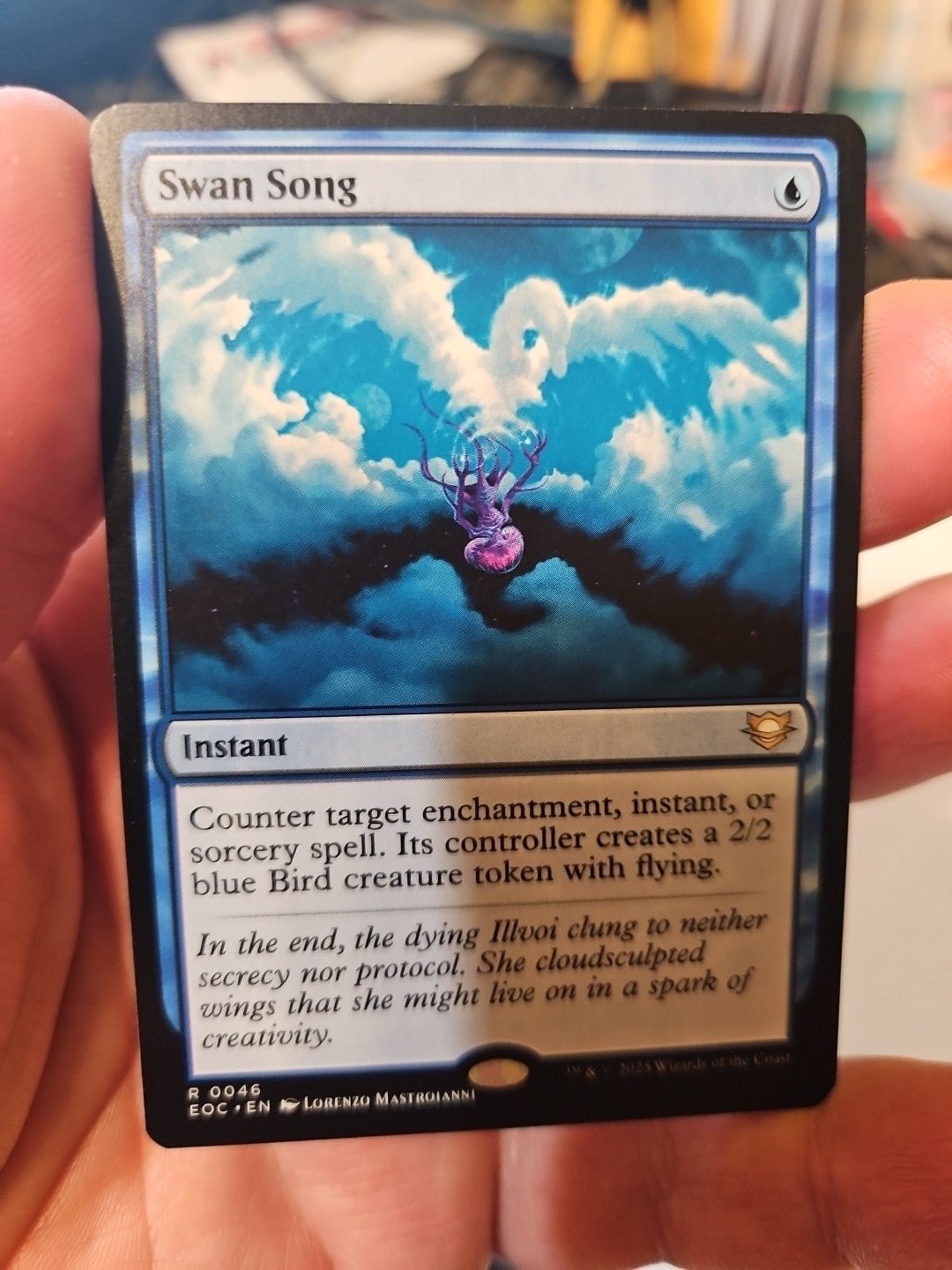 MTG - Edge of Eternities - Swan Song - NM - NF - Anime Card Craze