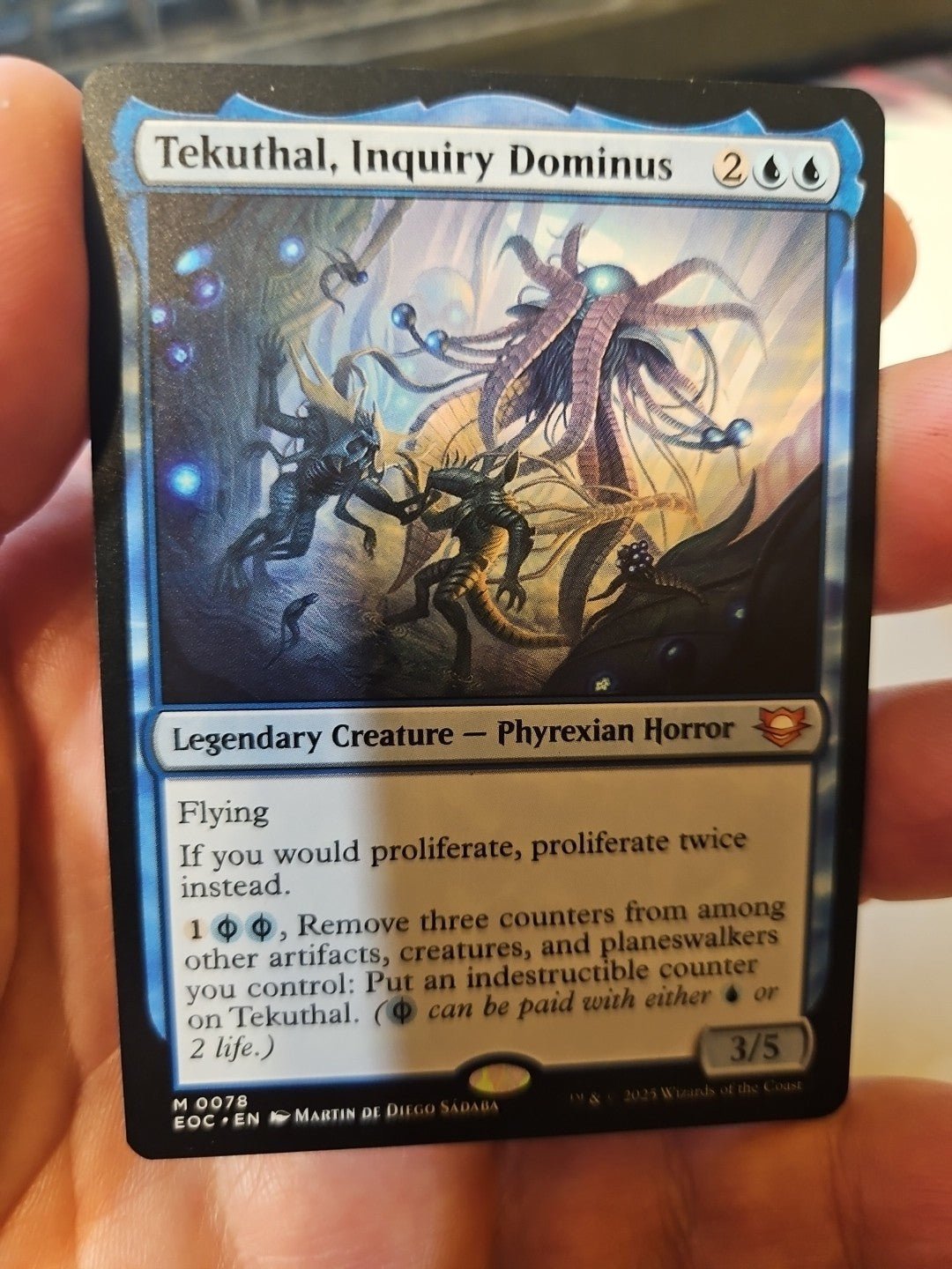 MTG - Edge of Eternities - Tekuthal, Inquiry Dominus - NM - NF - Anime Card Craze