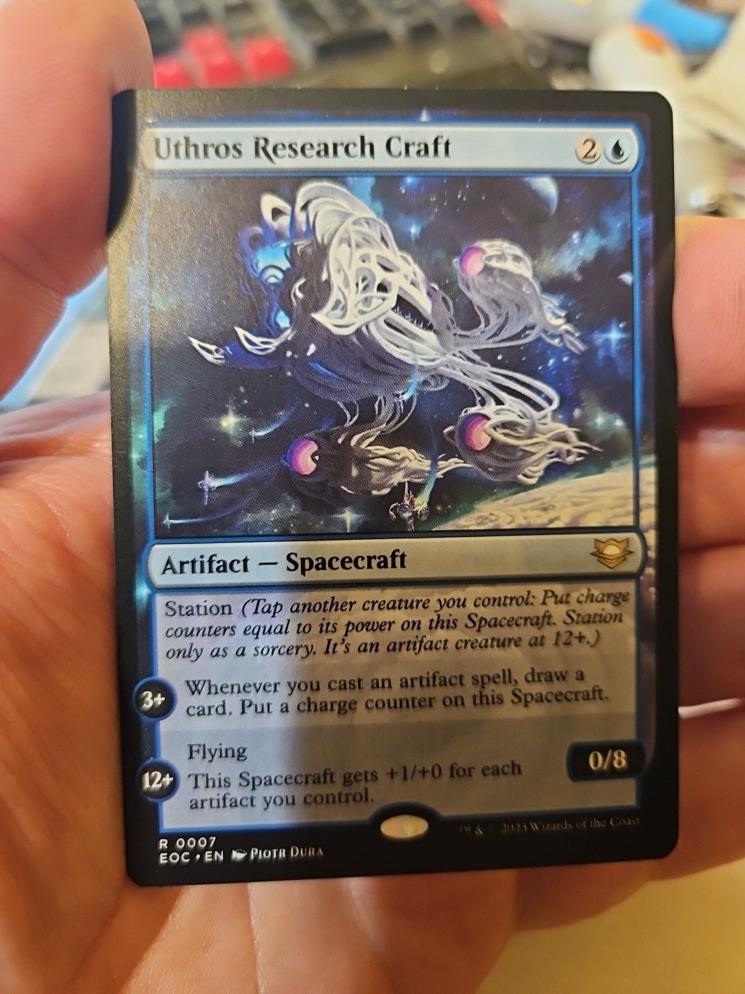 MTG - Edge of Eternities - Uthros Research Craft - NM - NF - Anime Card Craze
