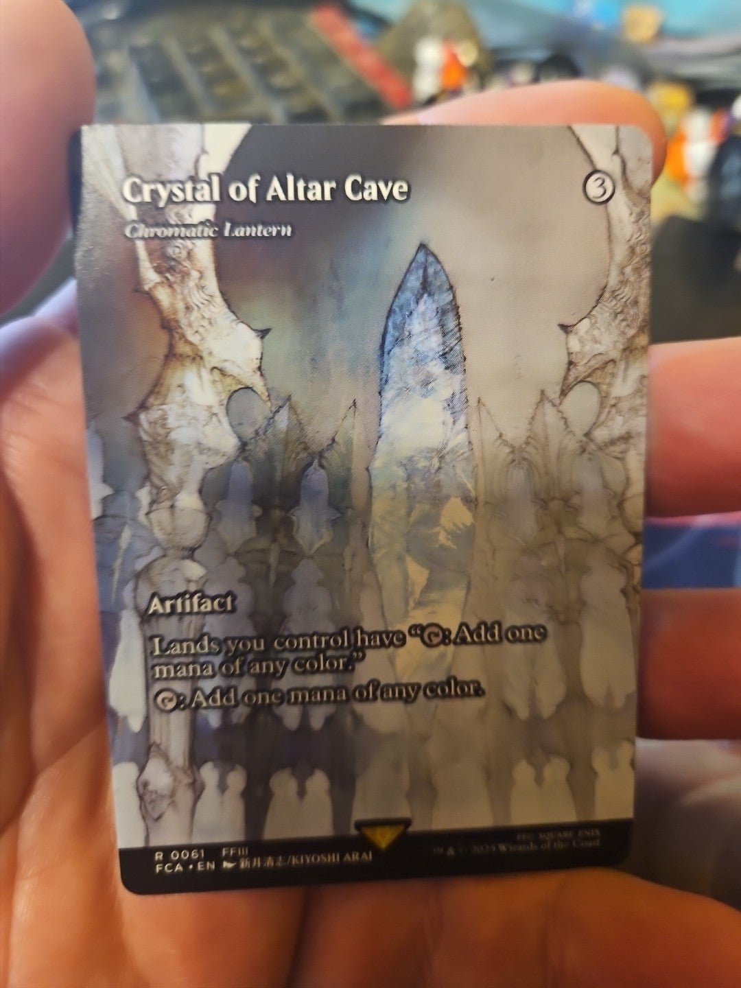 MTG - FINAL FANTASY - Crystal of Altar Cave - Showcase - NM - NF - Anime Card Craze