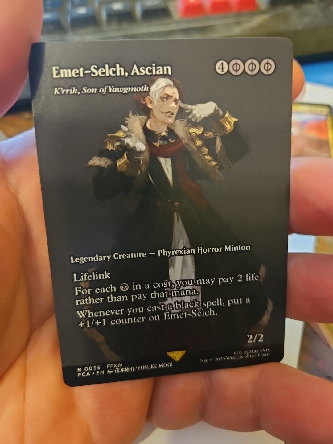 MTG - FINAL FANTASY - Emet - Selch, Ascian - Showcase - NM - NF - Anime Card Craze