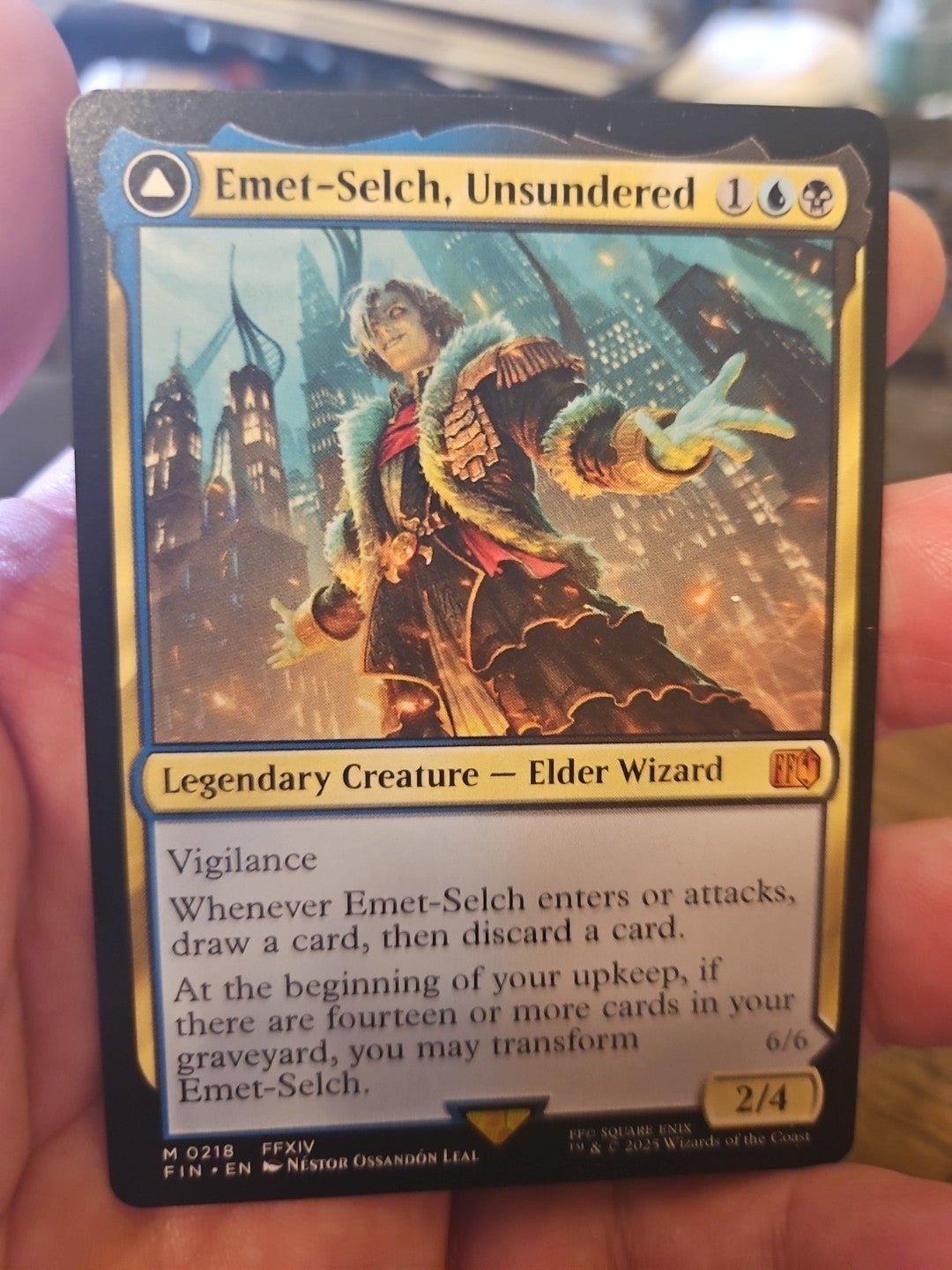 MTG - FINAL FANTASY - Emet - Selch, Unsundered - NM - NF - Anime Card Craze