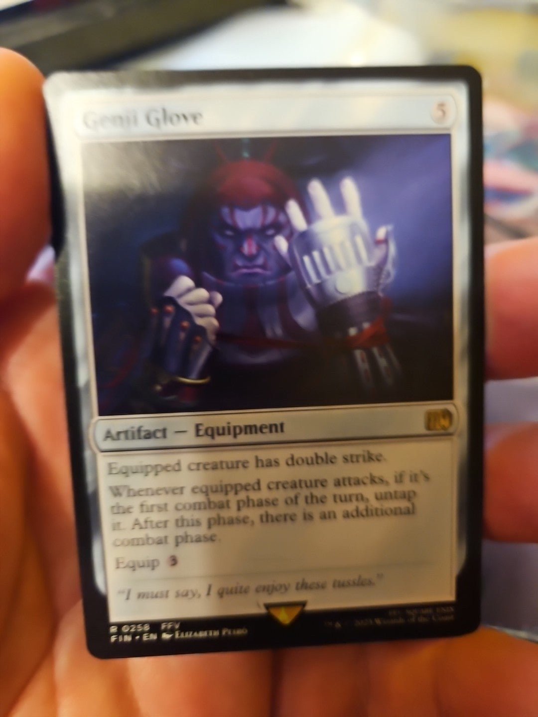 MTG - FINAL FANTASY - Genji Glove - NM - NF - Anime Card Craze