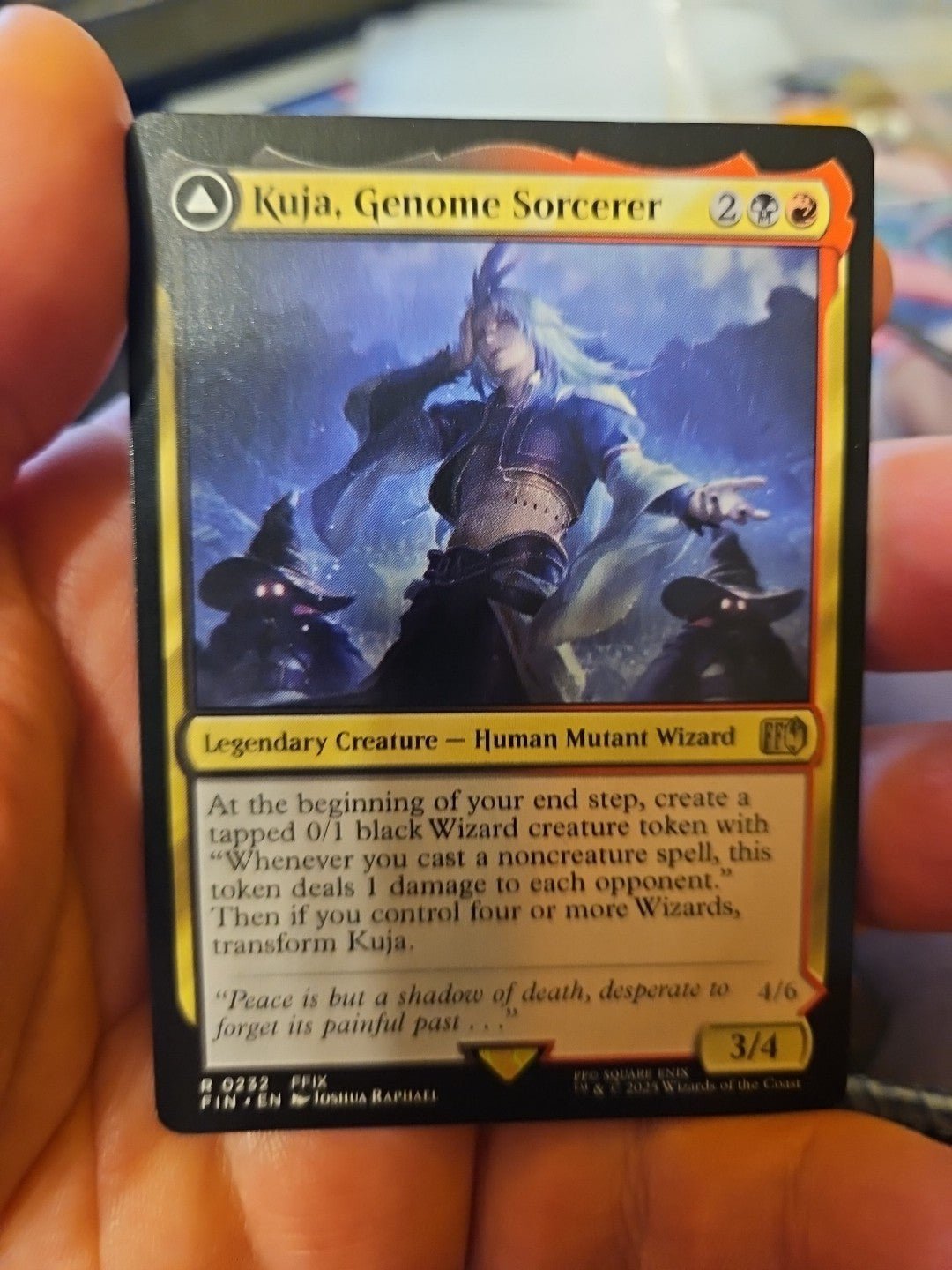 MTG - FINAL FANTASY - Kuja, Genome Sorcerer - NM - NF - Anime Card Craze