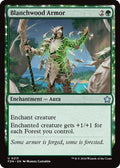 MTG - Foundations - Blanchwood Armor - Anime Card Craze
