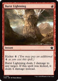 MTG - Foundations - Burst Lightning - Anime Card Craze