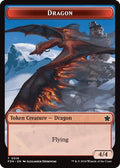 MTG - Foundations - Dragon (0016) // Dragon (0017) Doubled - Sided Token - Anime Card Craze
