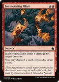 MTG - Foundations - Incinerating Blast - Anime Card Craze