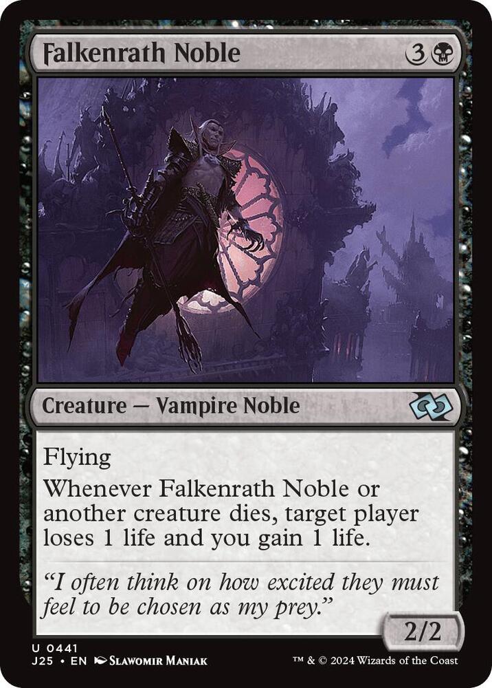 MTG - Foundations Jumpstart - Falkenrath Noble - Anime Card Craze