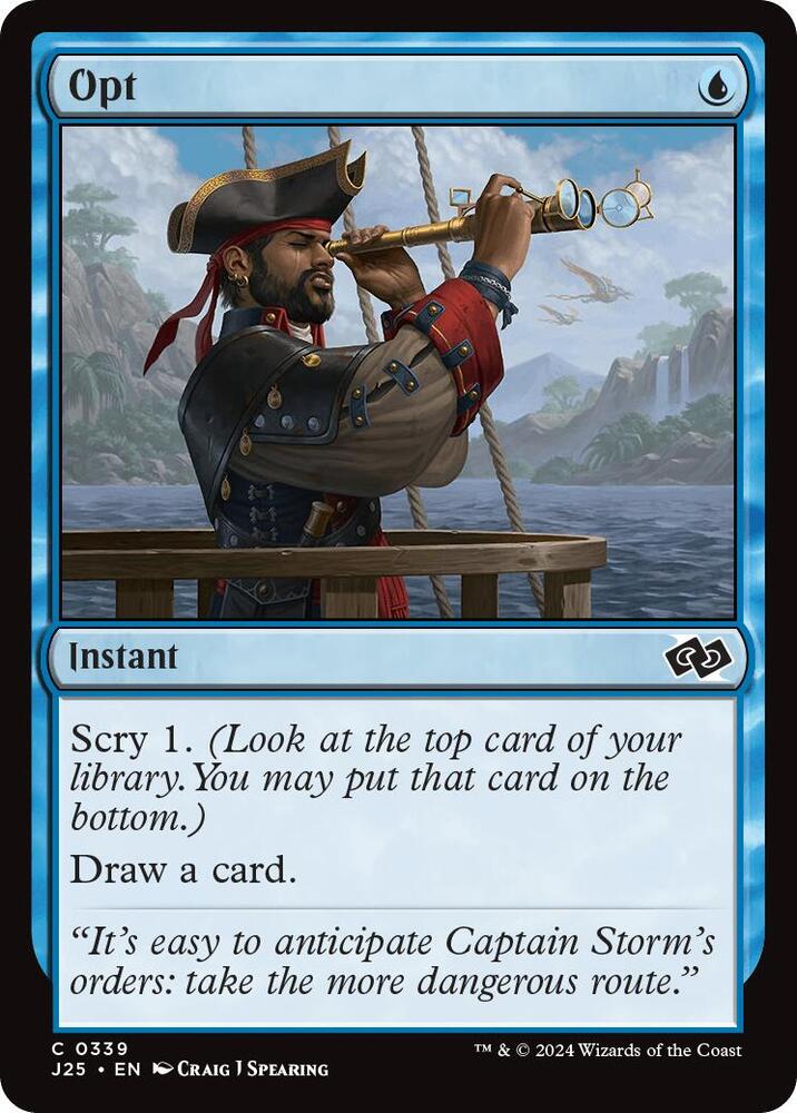 MTG - Foundations Jumpstart - Opt - Anime Card Craze