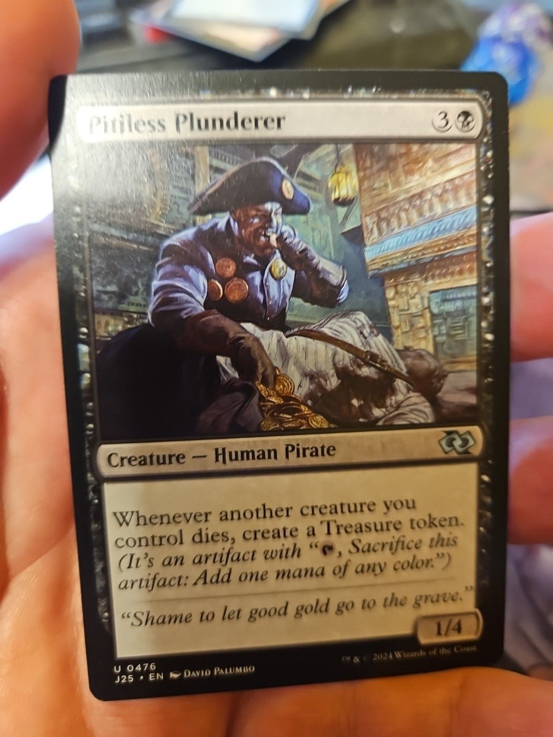 MTG - Foundations Jumpstart - Pitiless Plunderer - NM - NF - Anime Card Craze