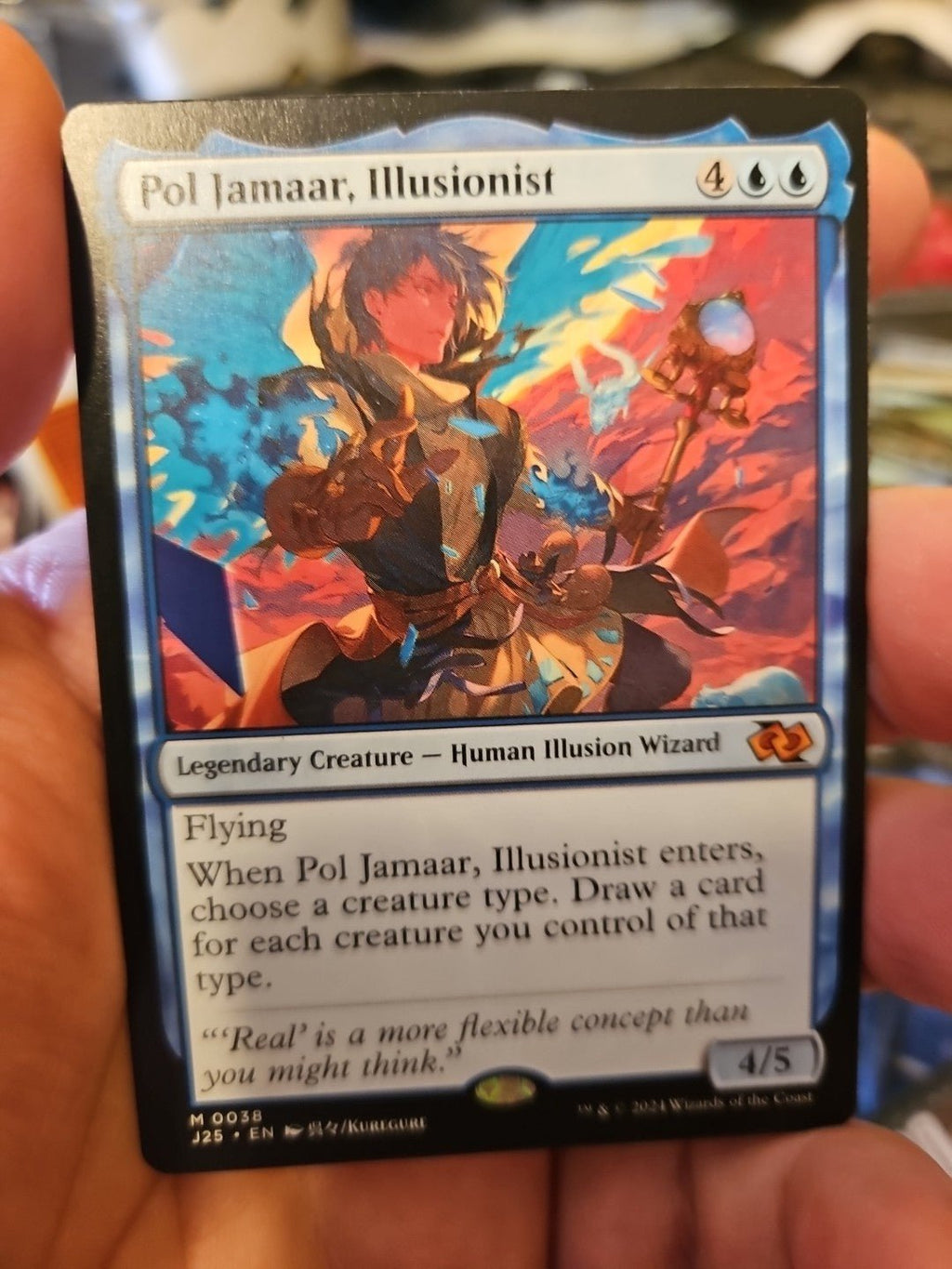 MTG - Foundations Jumpstart - Pol Jamaar, Illusionist (Anime) - NM - NF - Anime Card Craze