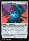 MTG - Foundations - Quick-Draw Katana - Anime Card Craze