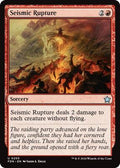 MTG - Foundations - Seismic Rupture - Anime Card Craze