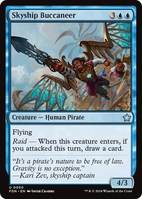 MTG - Foundations - Skyship Buccaneer - Anime Card Craze