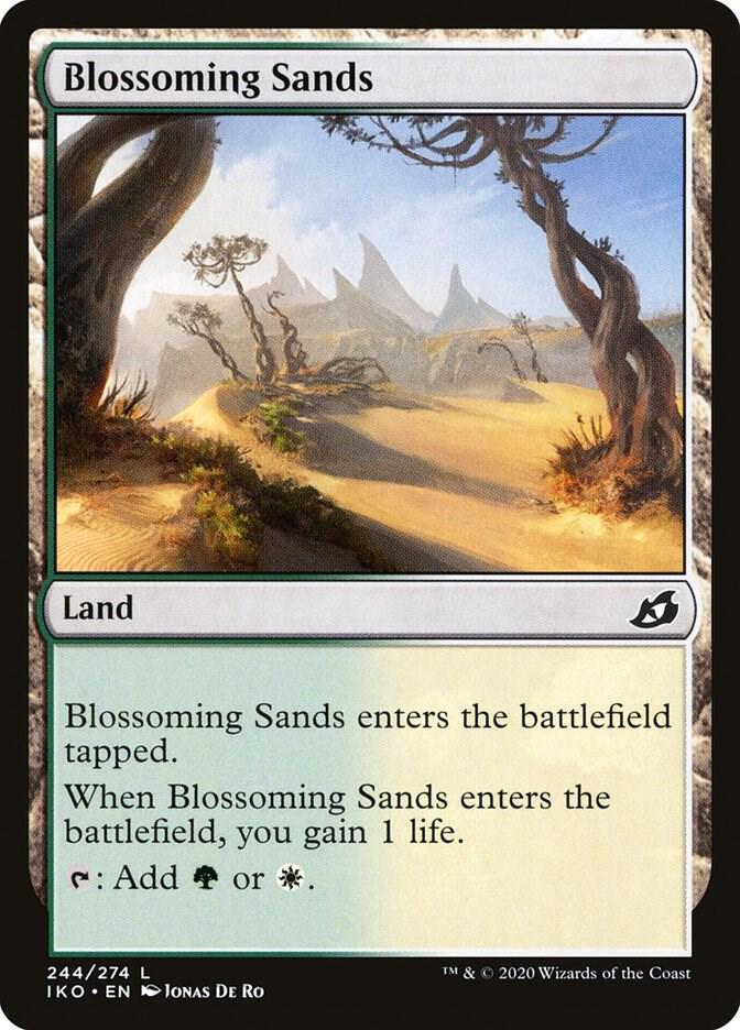 MTG - Ikoria: Lair of Behemoths - Blossoming Sands - Anime Card Craze
