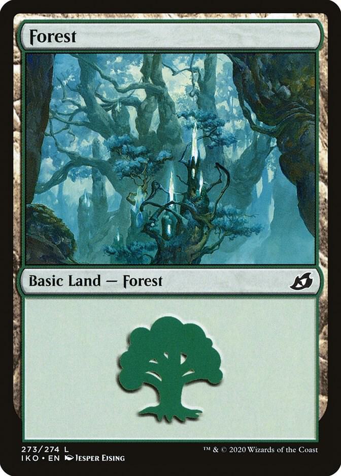 MTG - Ikoria: Lair of Behemoths - Forest (273) - Anime Card Craze