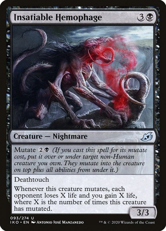 MTG - Ikoria: Lair of Behemoths - Insatiable Hemophage - Anime Card Craze