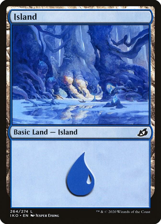 MTG - Ikoria: Lair of Behemoths - Island (264) - Anime Card Craze