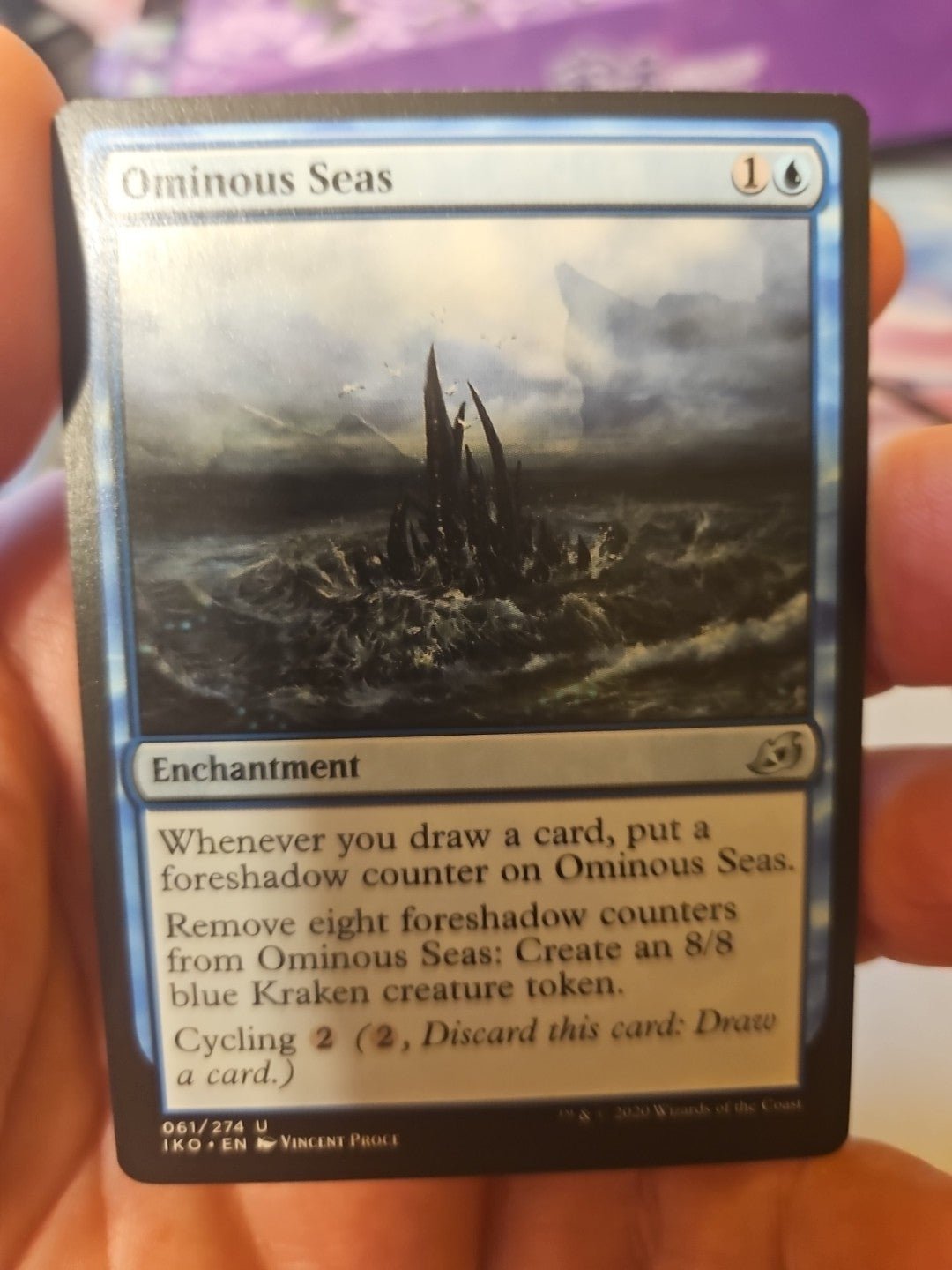 MTG - Ikoria: Lair of Behemoths - Ominous Seas - Anime Card Craze