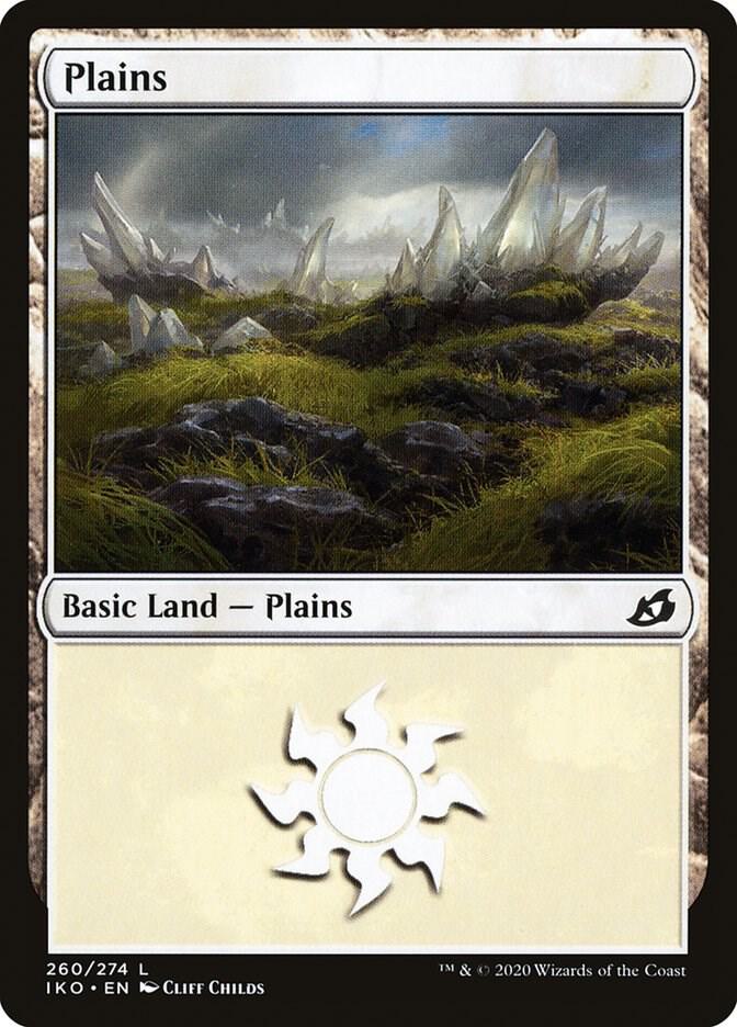 MTG - Ikoria: Lair of Behemoths - Plains (260) - Anime Card Craze