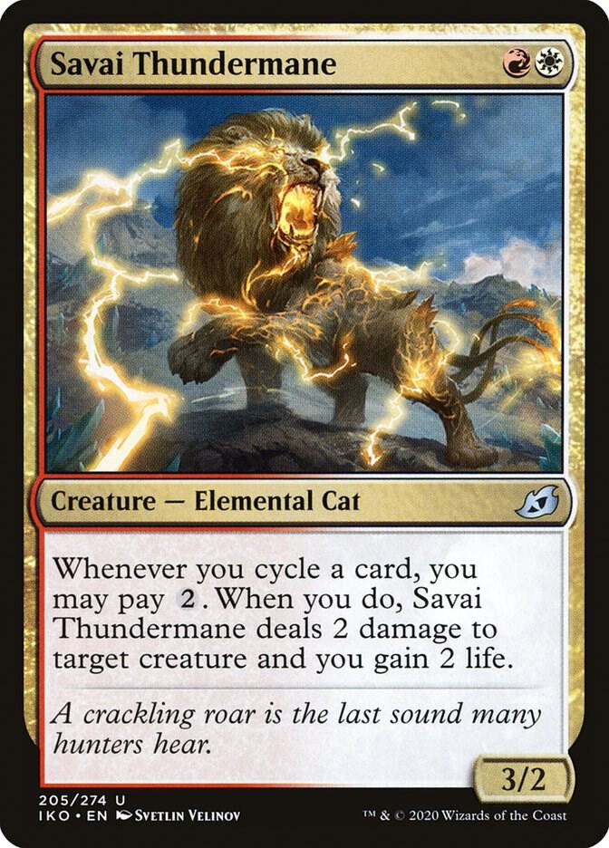 MTG - Ikoria: Lair of Behemoths - Savai Thundermane - Anime Card Craze