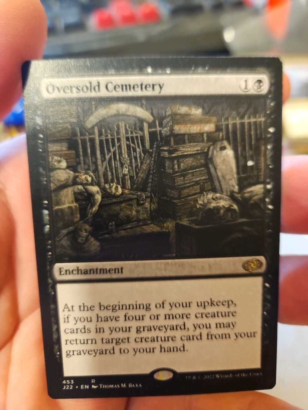 MTG - Jumpstart 2022 - Oversold Cemetery - Anime Card Craze