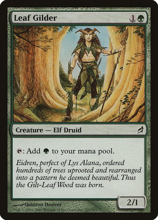 MTG - Lorwyn - Leaf Gilder - Anime Card Craze