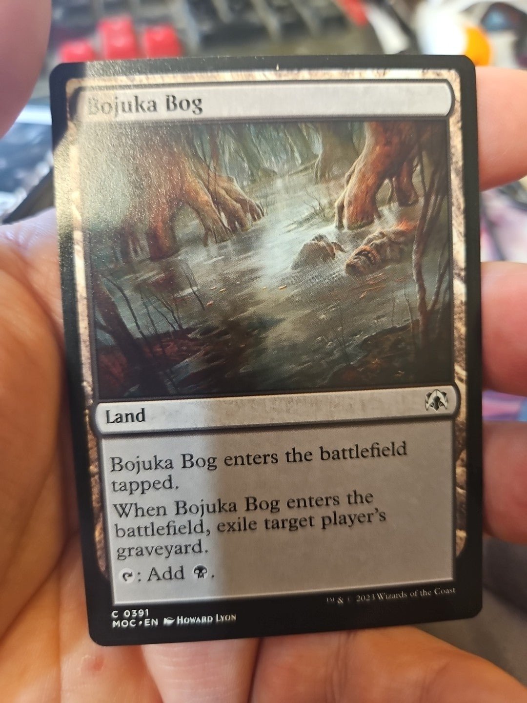 MTG - March of the Machine - Bojuka Bog - NM - NF - Anime Card Craze