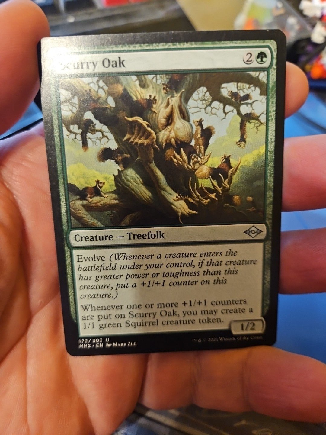 MTG - Modern Horizons 2 - Scurry Oak - NM - NF - Anime Card Craze