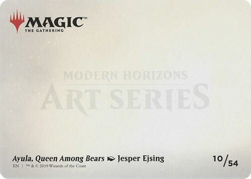 MTG - Modern Horizons - Ayula, Queen Among Bears (Art Series) - Anime Card Craze