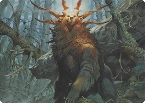 MTG - Modern Horizons - Ayula, Queen Among Bears (Art Series) - Anime Card Craze