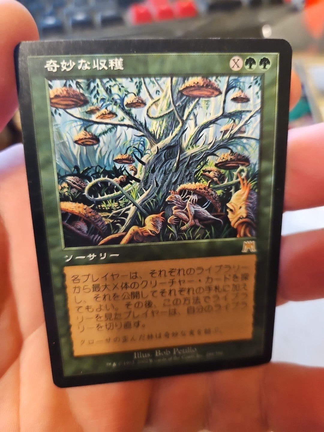 MTG - MTG - Onslaught - Weird Harvest - Japanese - Anime Card Craze