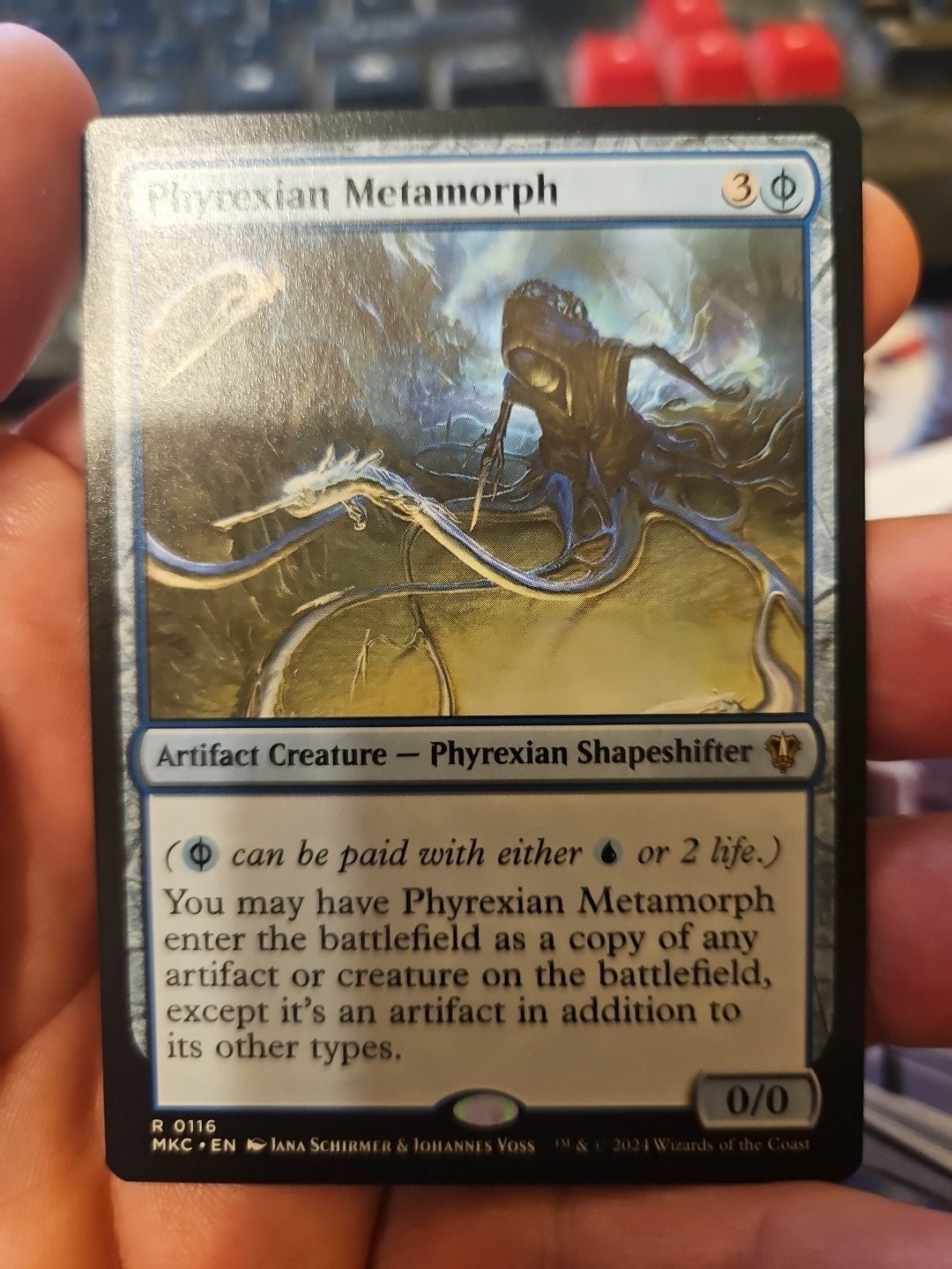 MTG - Murder at Karlov Manor - Phyrexian Metamorph - NM - NF - Anime Card Craze