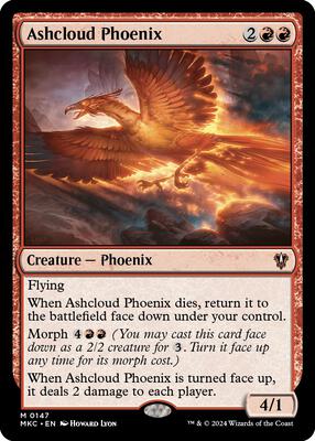 MTG - Murders at Karlov Manor - Ashcloud Phoenix - Anime Card Craze