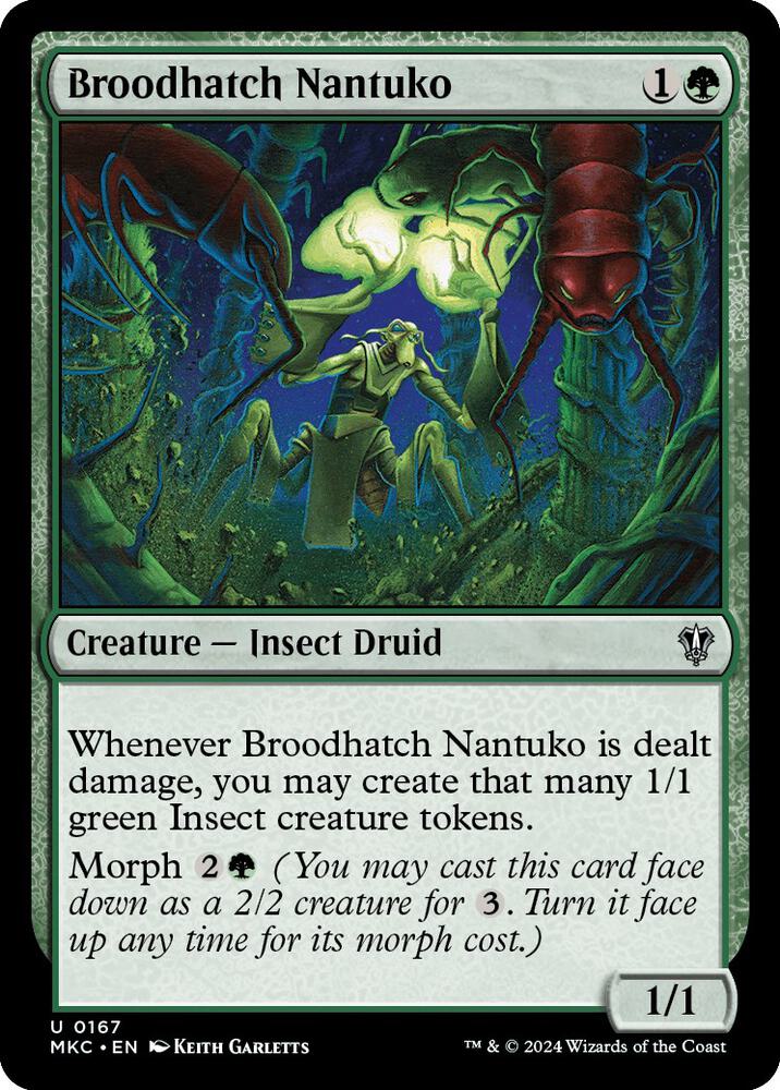 MTG - Murders at Karlov Manor - Broodhatch Nantuko - Anime Card Craze